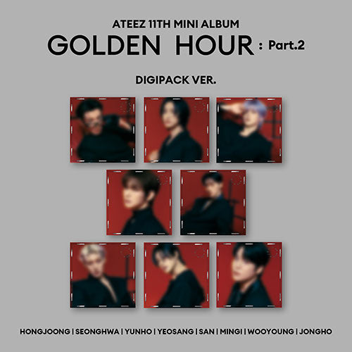 ATEEZ - GOLDEN HOUR : PART.2 (DIGIPACK VERSION) – TOKKI-SHOP