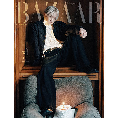 LEE KNOW (STRAY KIDS) - BAZAAR MAGAZINE 11.2025