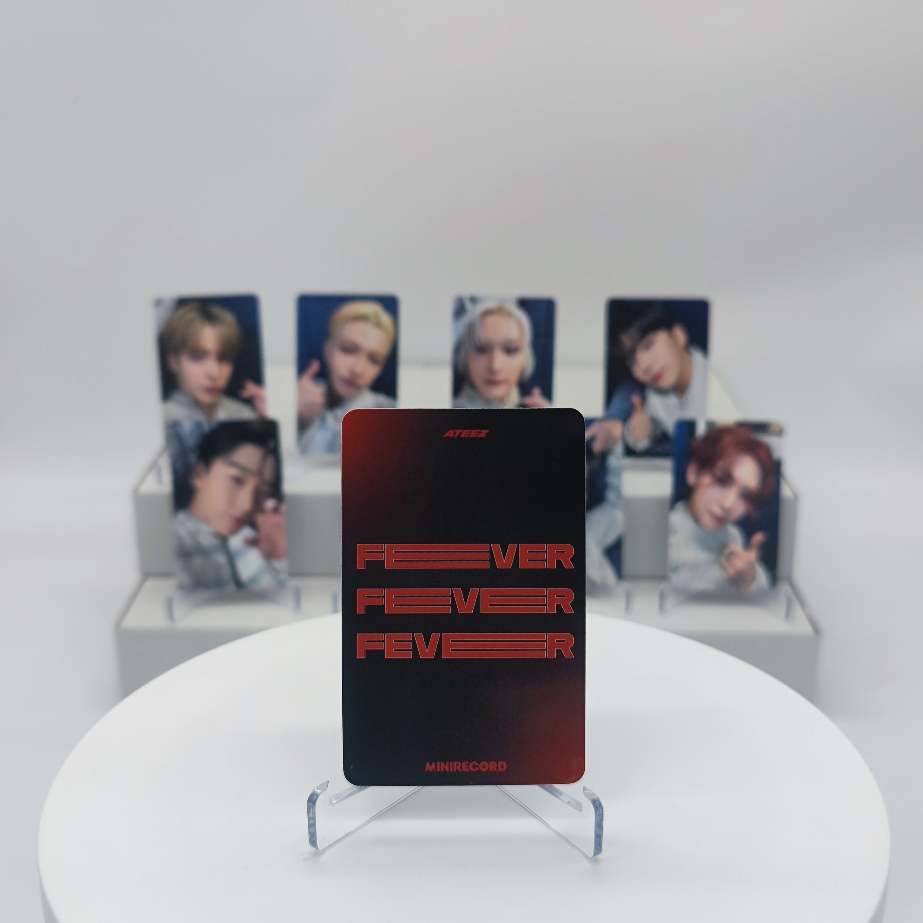 ATEEZ - ZERO : FEVER (PLATFORM VER.) - MINI RECORD POB PHOTOCARD