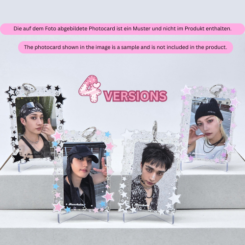 STAR PHOTOCARD KEYRING