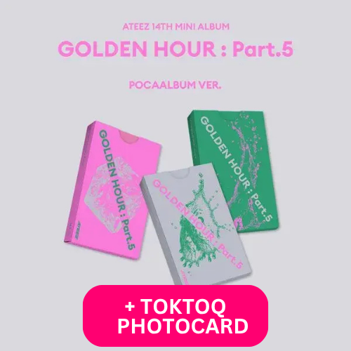 ATEEZ - 14TH MINI ALBUM [GOLDEN HOUR : Part.5] (POCAALBUM