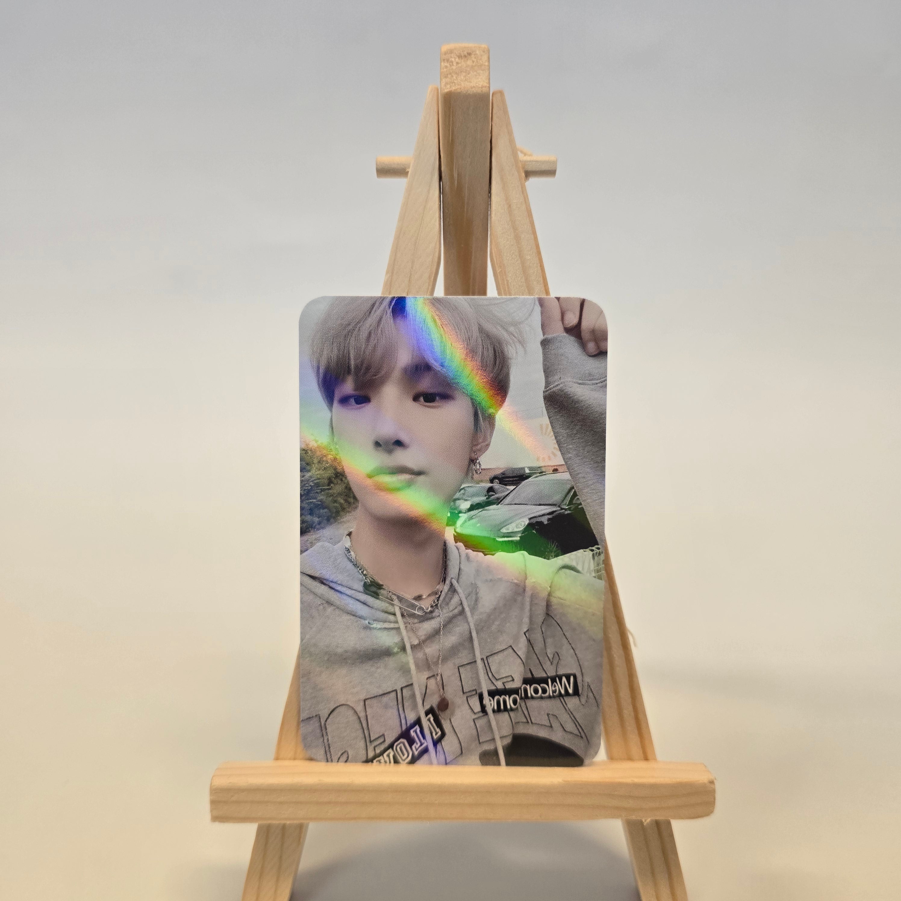 ATEEZ - ZERO : FEVER Part.3 - REPRINT OFFICIAL HOLOGRAM PHOTOCARD (BLUE BACKSIDE)