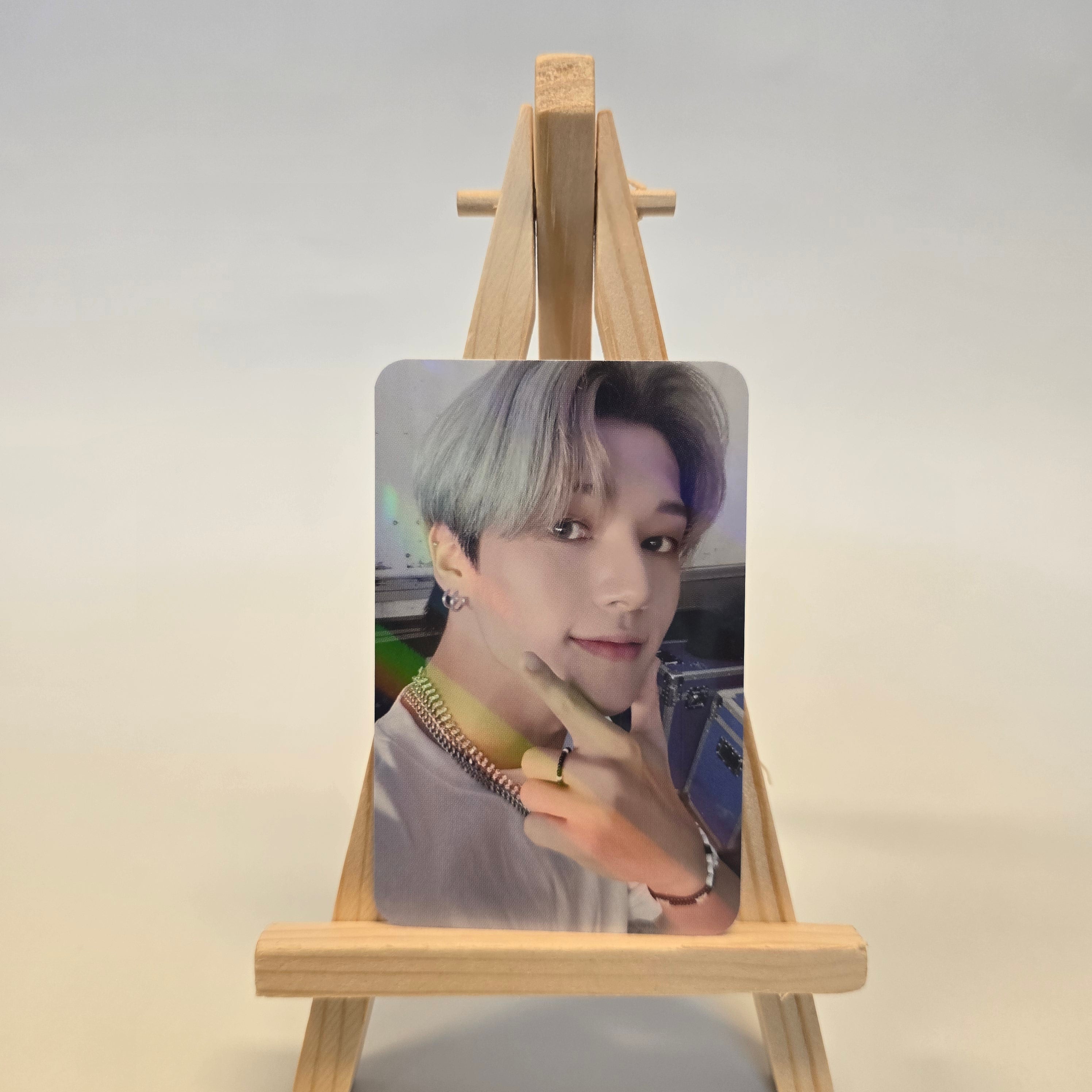 ATEEZ - ZERO : FEVER Part.3 - REPRINT OFFICIAL HOLOGRAM PHOTOCARD (BLUE BACKSIDE)