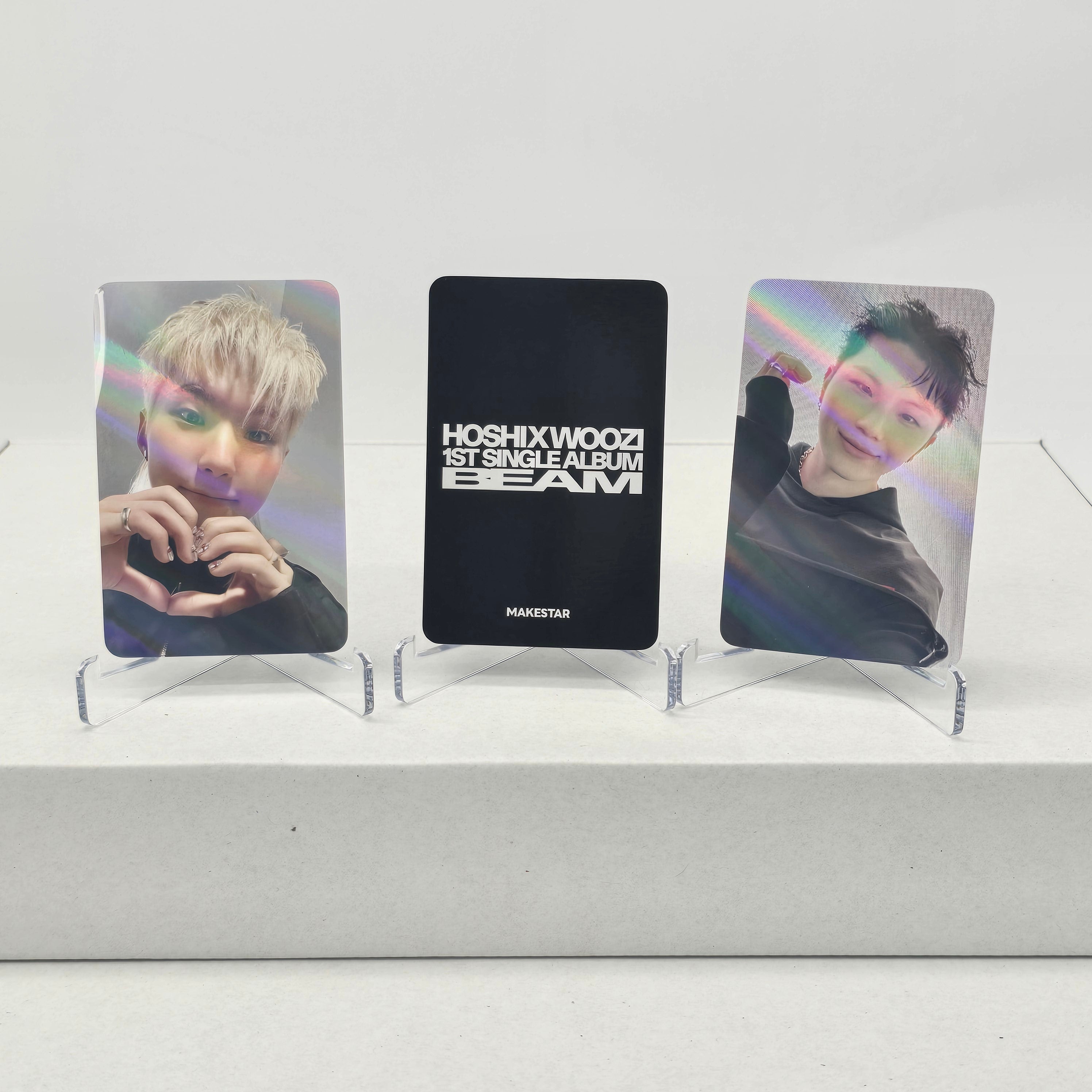 HOSHI X WOOZI (SEVENTEEN) - BEAM - MAKESTAR POB PHOTOCARD