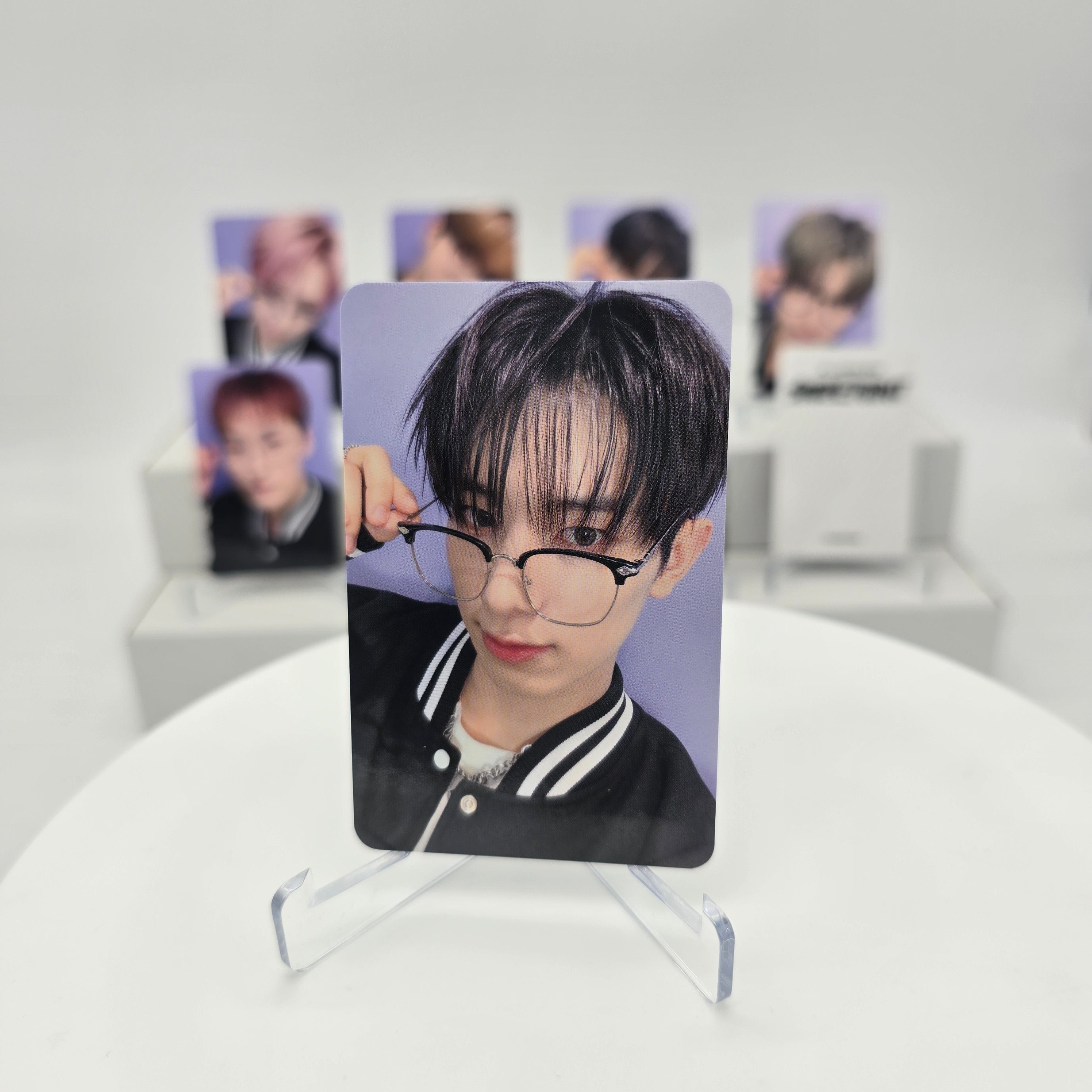 ALL(H)OURS - SMOKE POINT - MAKESTAR-PHOTOCARD (FACE TO FACE VARSITY JACKET)