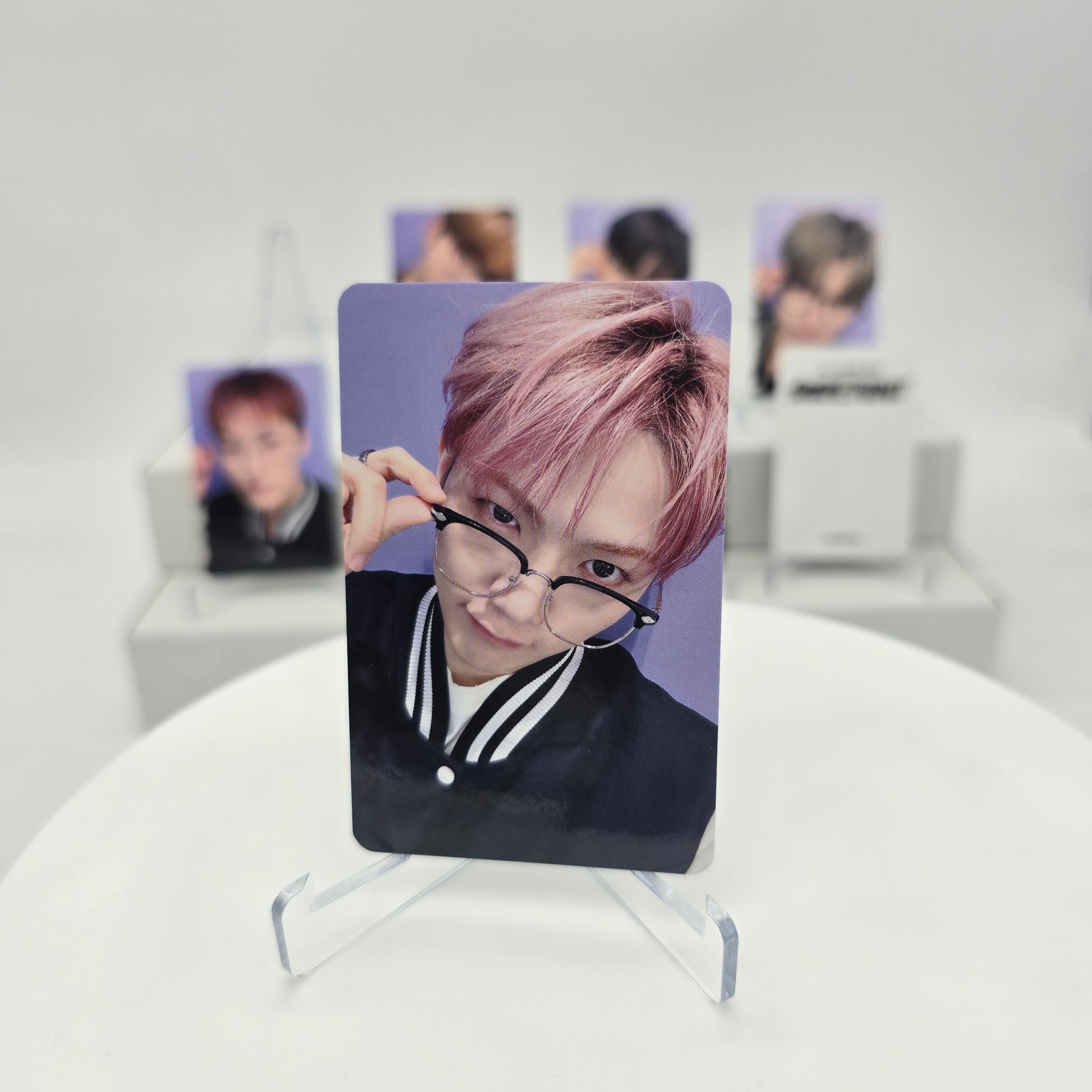 ALL(H)OURS - SMOKE POINT - MAKESTAR-PHOTOCARD (FACE TO FACE VARSITY JACKET)