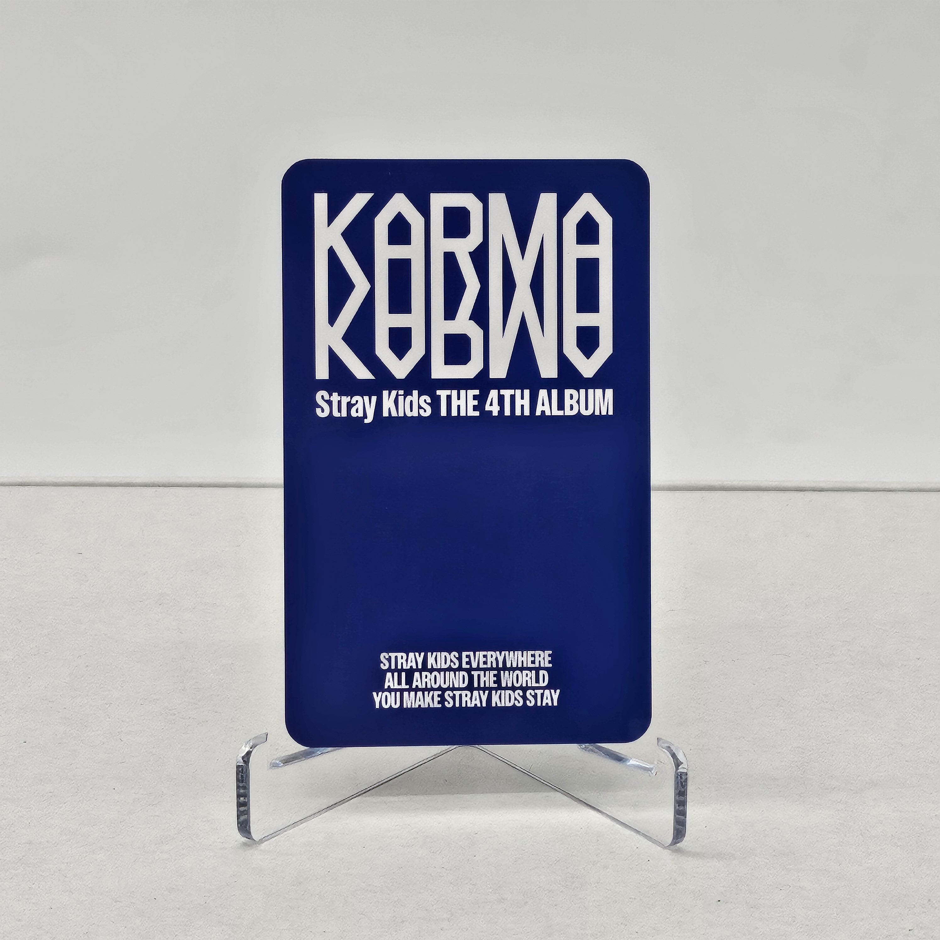 STRAY KIDS - KARMA (SKZOO VER.) - JYP SHOP POB PHOTOCARD