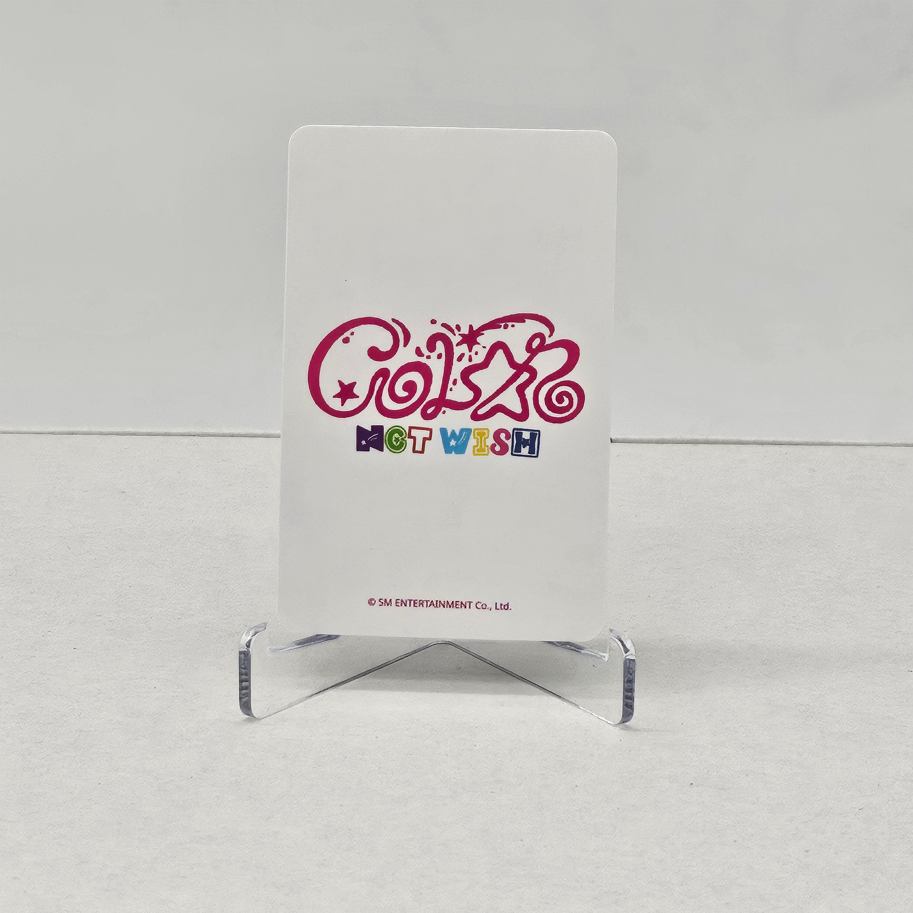 NCT WISH - COLOR - APPLEMUSIC POB PHOTOCARD