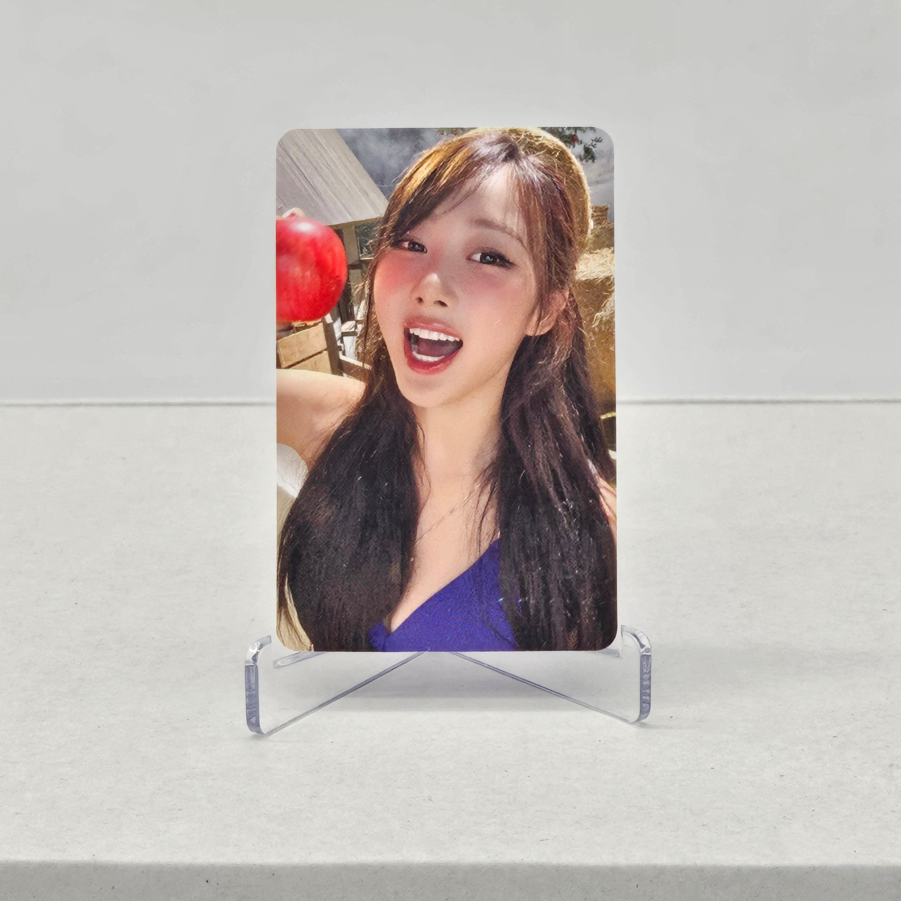 AESPA - RICH MAN - APPLEMUSIC POB PHOTOCARD