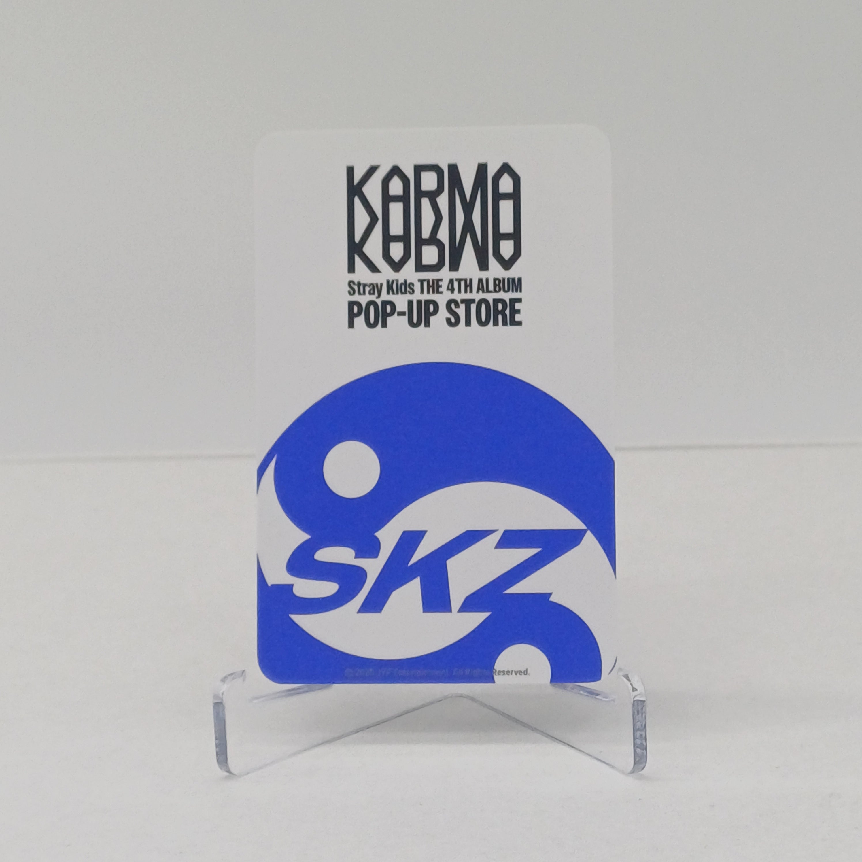 STRAY KIDS - KARMA - SELFIE LUCKY DRAW SOUNDWAVE POP UP PHOTOCARD