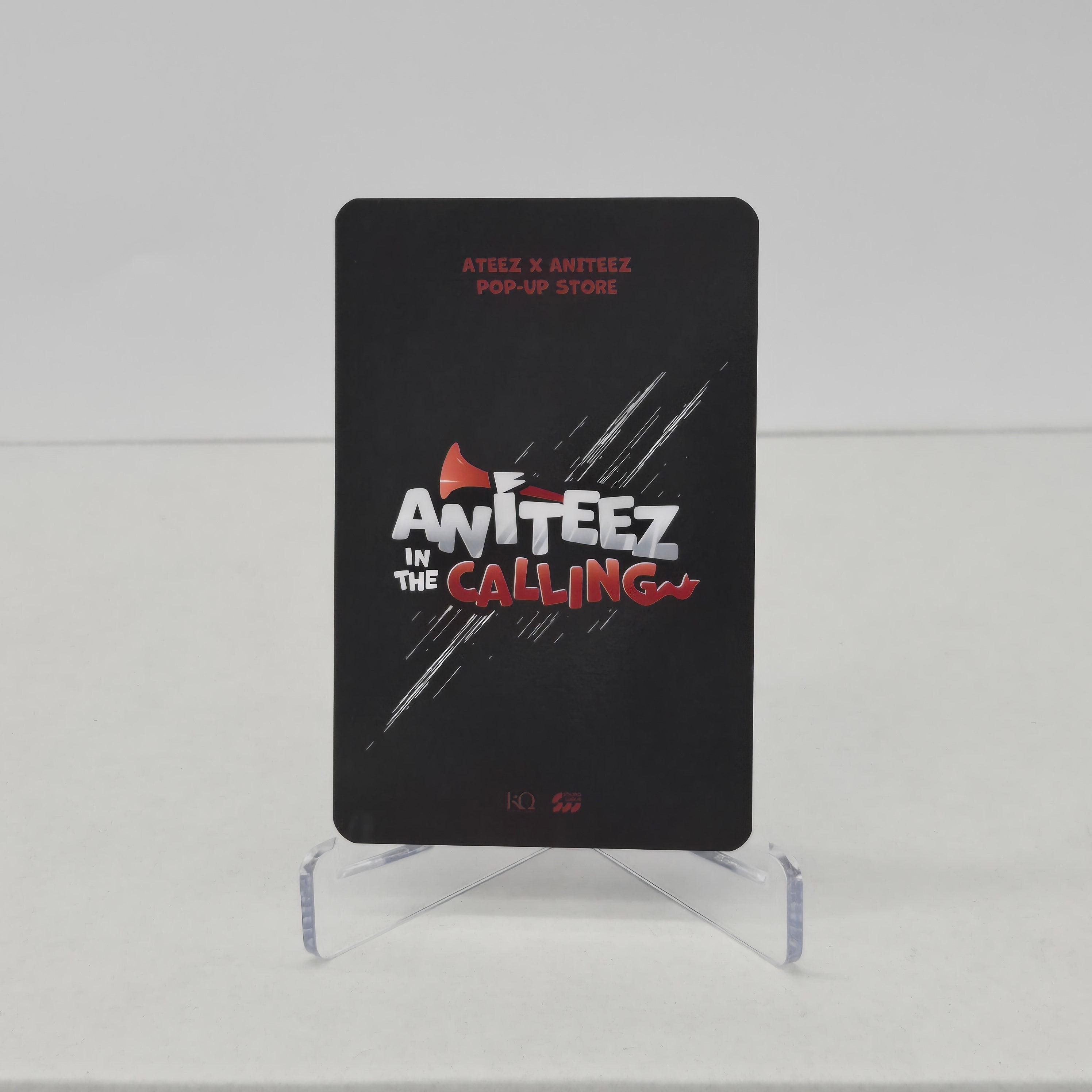 ATEEZ - ANITEEZ IN THE CALLING POP-UP STORE MD - PHOTOCARD (BLACK BACKSIDE)
