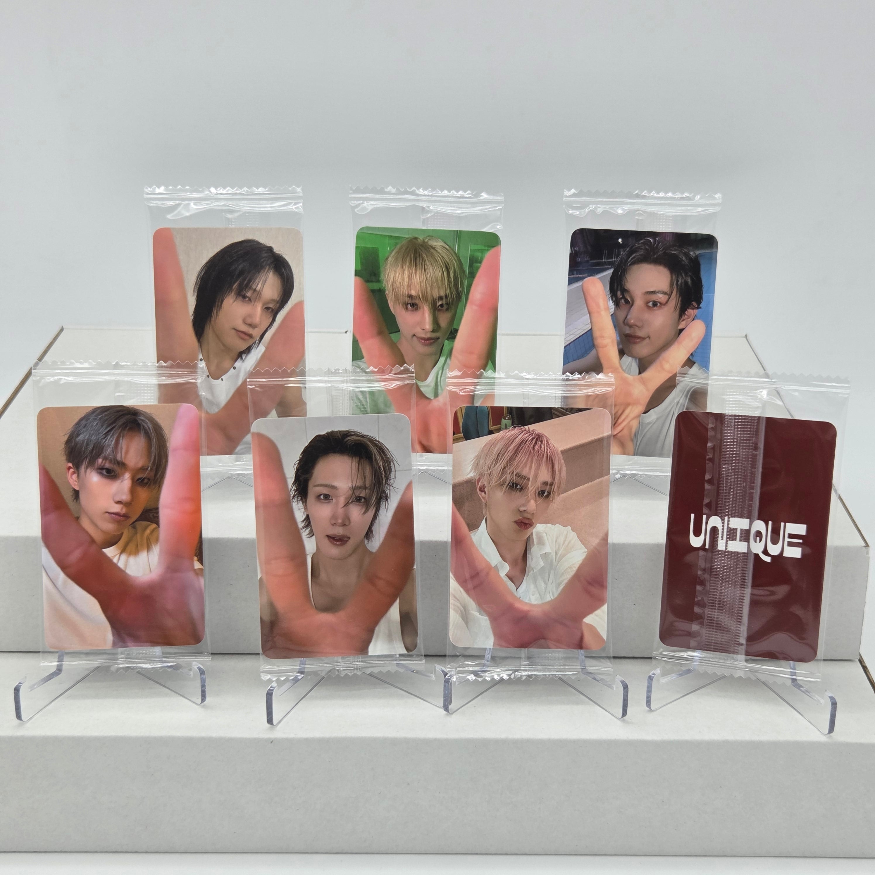 P1Harmony BE UNIQUE 台北 トレカセット P1HARMONY - UNIQUE - KTOWN4U POB PHOTOCARD (Photobook Ver