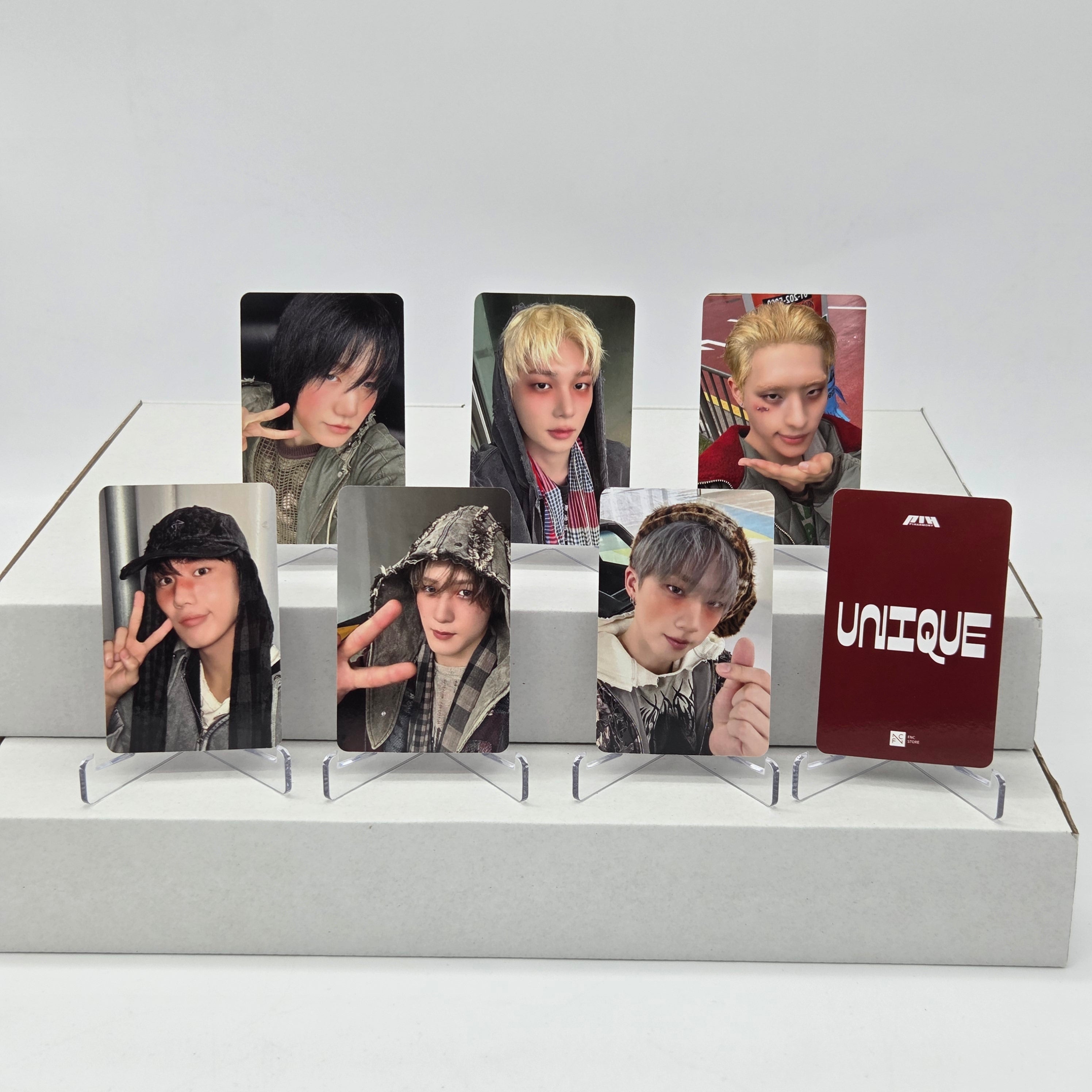 P1HARMONY - UNIQUE - FNC STORE POB PHOTOCARD (Photobook Ver