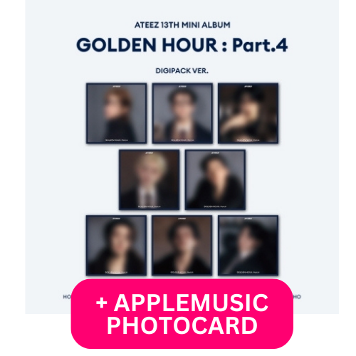 PRE-ORDER] ATEEZ - 13TH MINI ALBUM [GOLDEN HOUR : PART.4] (DIGIPACK V