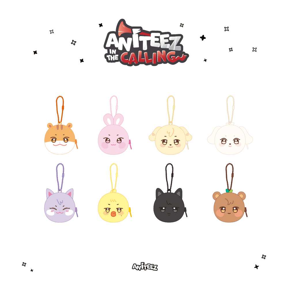 ATEEZ - ANITEEZ IN THE CALLING - BACKPACK POUCH KEYCHAIN – TOKKI-SHOP