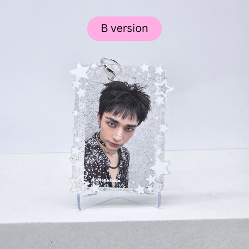 STAR PHOTOCARD KEYRING