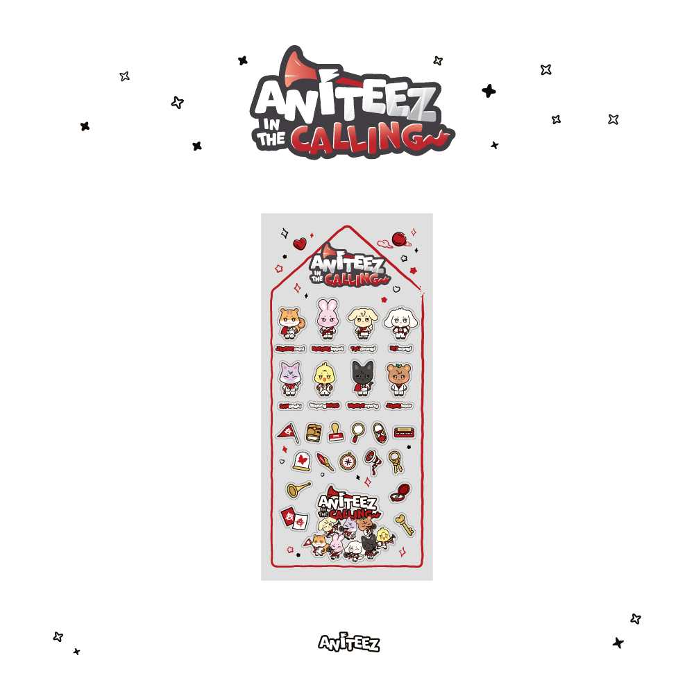 ATEEZ - ANITEEZ IN THE CALLING - EPOXY STICKER