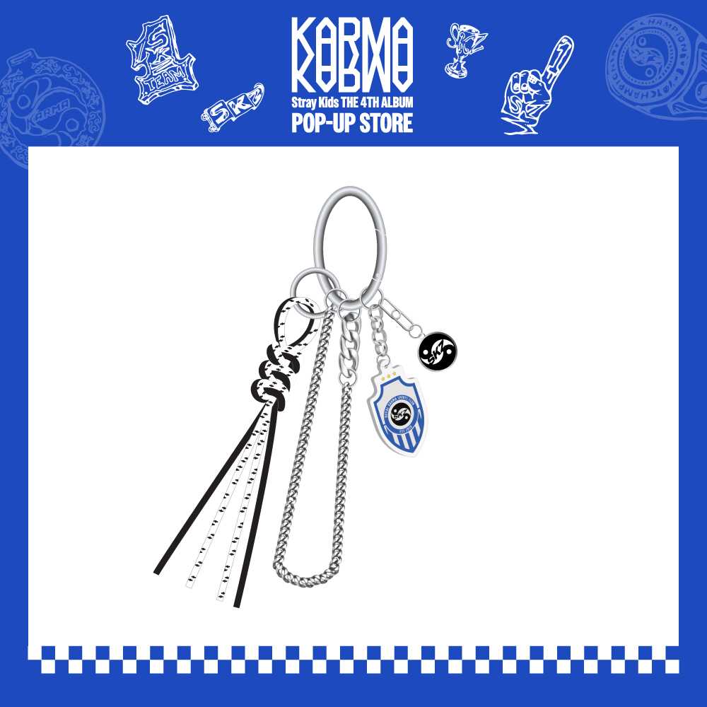 STRAY KIDS - KARMA POP-UP MD CEREMONY METAL KEYRING