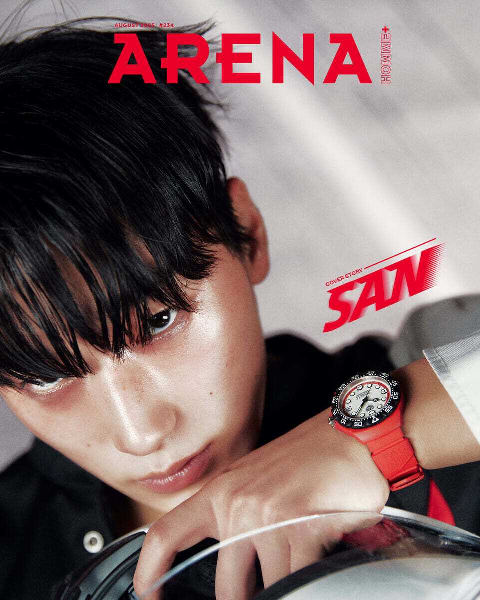 SAN (ATEEZ) - ARENA MAGAZINE 08.2025