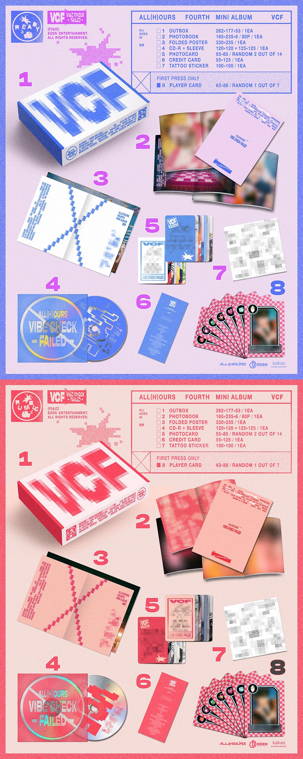 ALL(H)OURS - VCF (4TH MINI ALBUM)