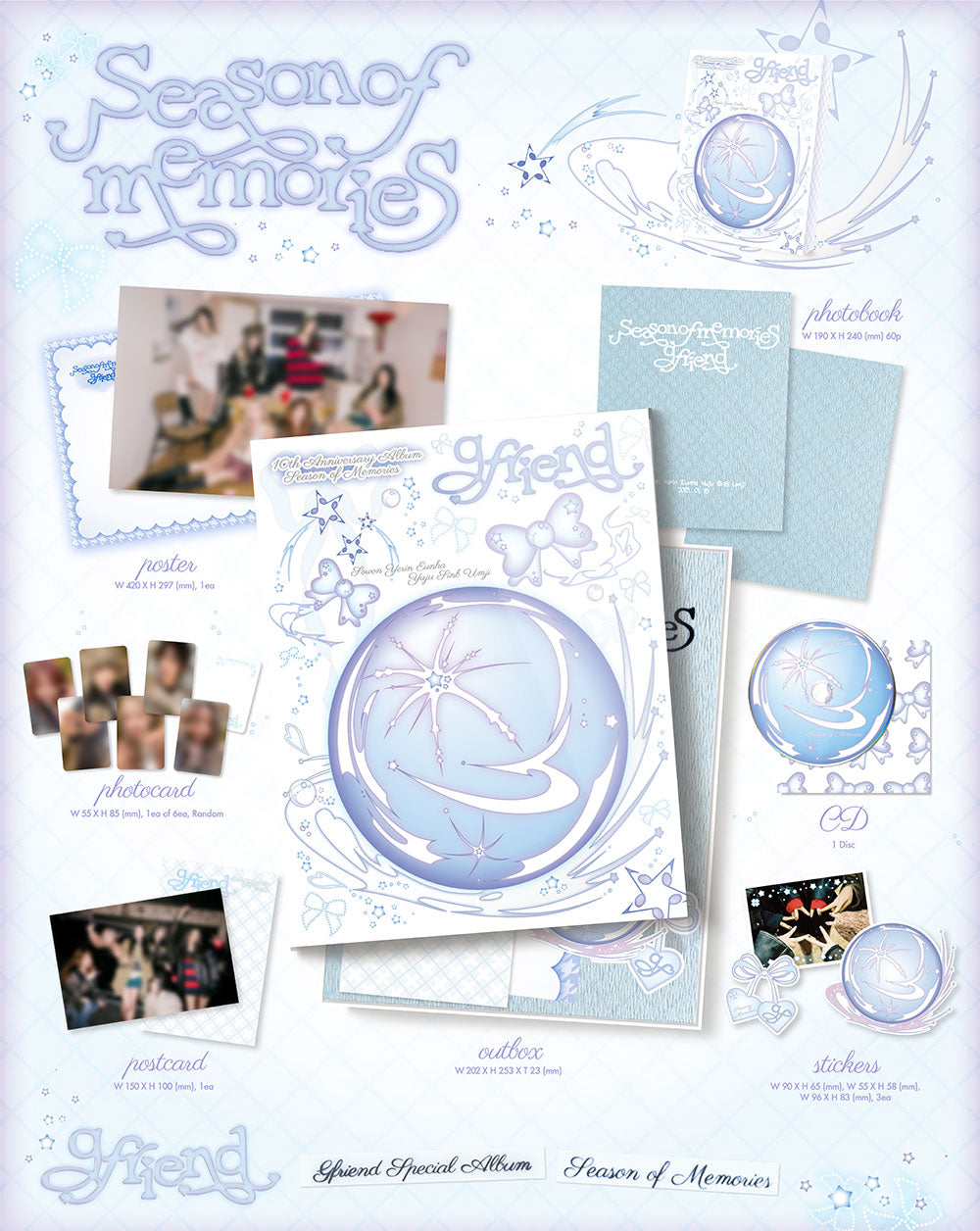 GFRIEND - SEASON OF MEMORIES (Special Album)