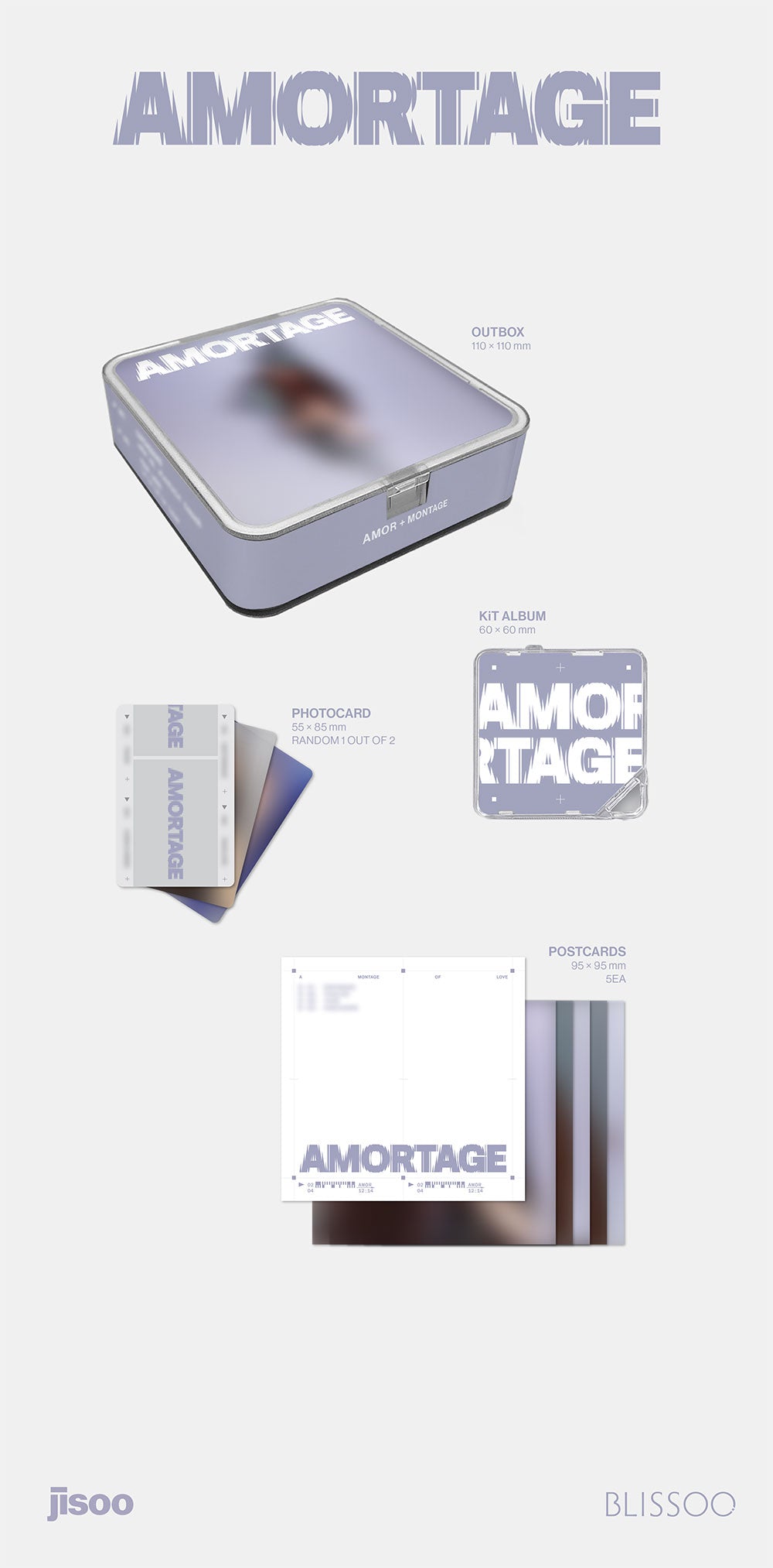 JISOO (BLACKPINK) - AMORTAGE (APP VER.)