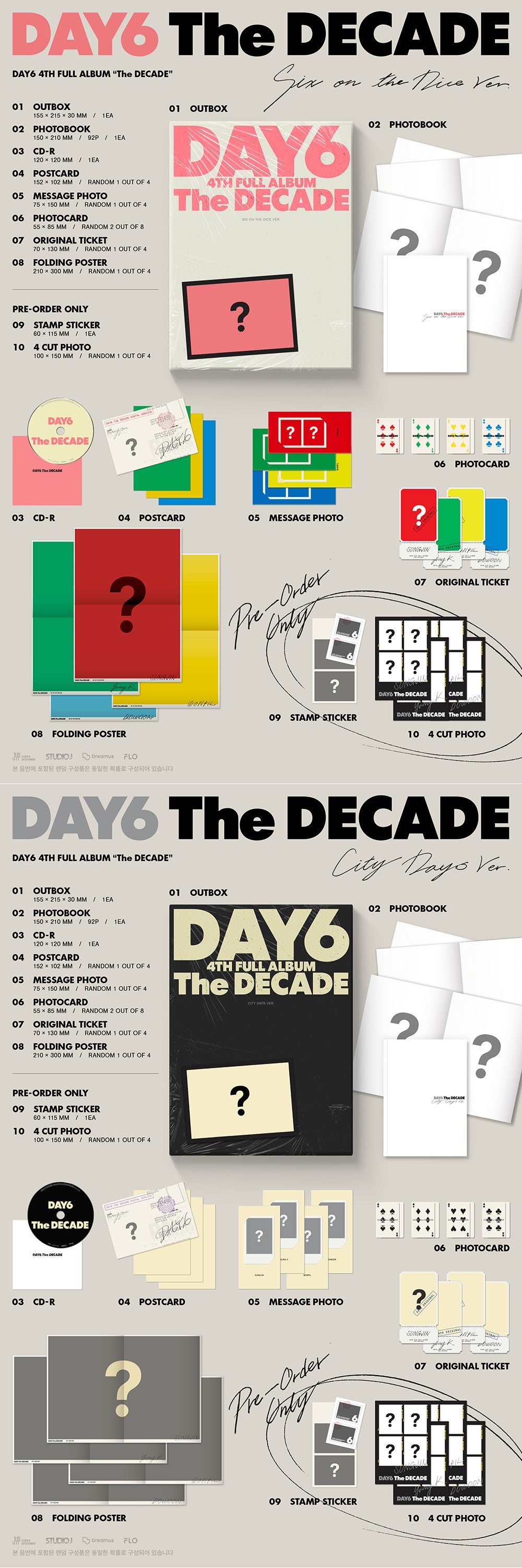 DAY6 - THE DECADE (4TH ALBUM)