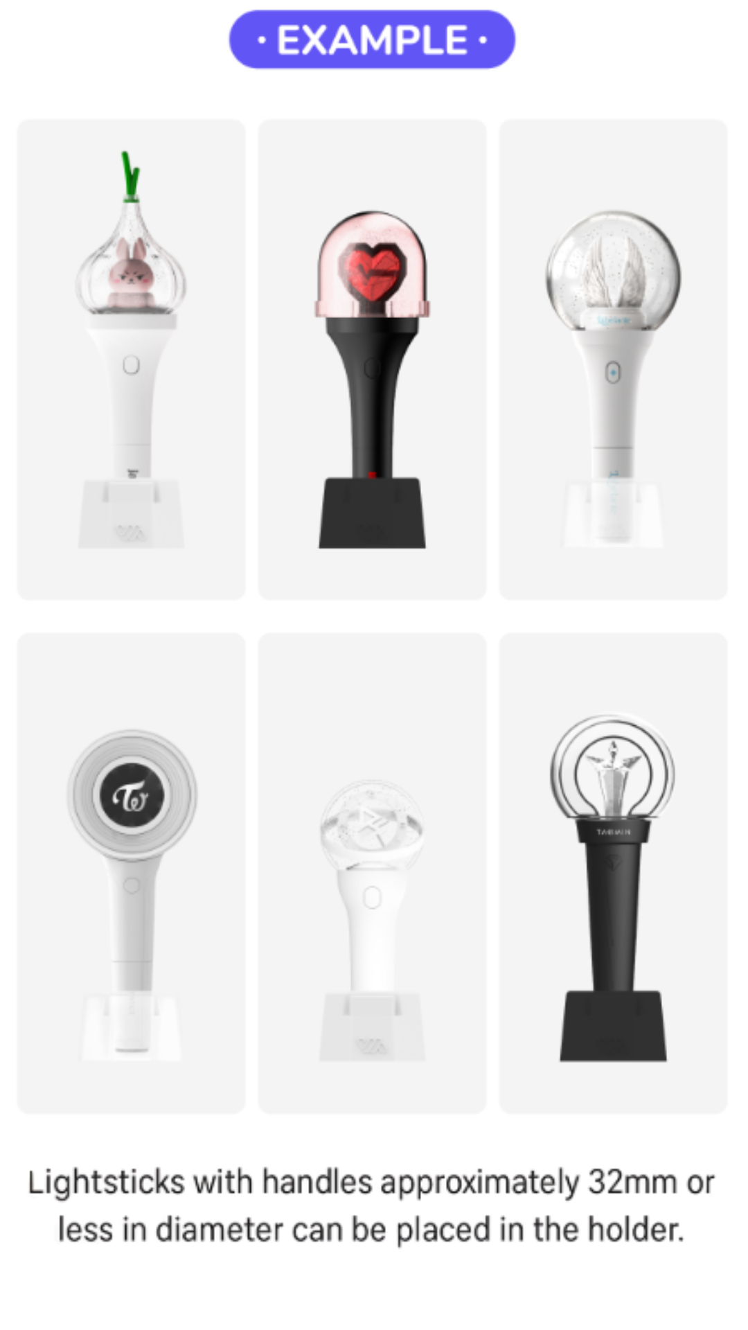 LIGHT STICK STAND (WITHMUU)