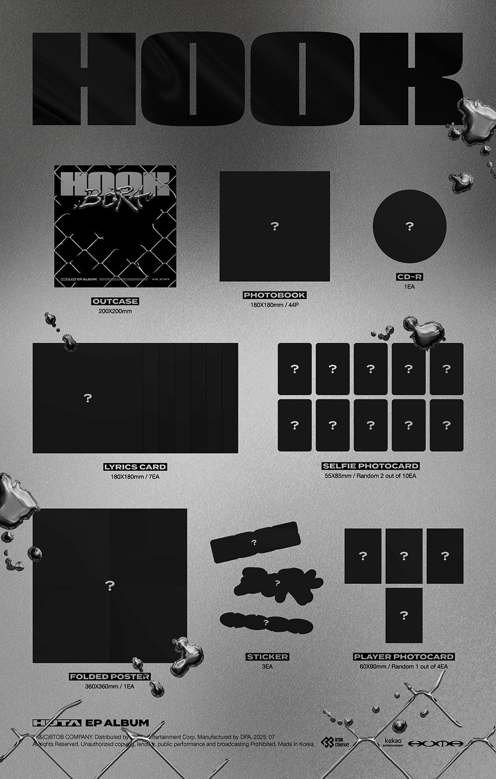 HUTA (LEE MINHYUK BTOB) - HOOK (EP ALBUM)