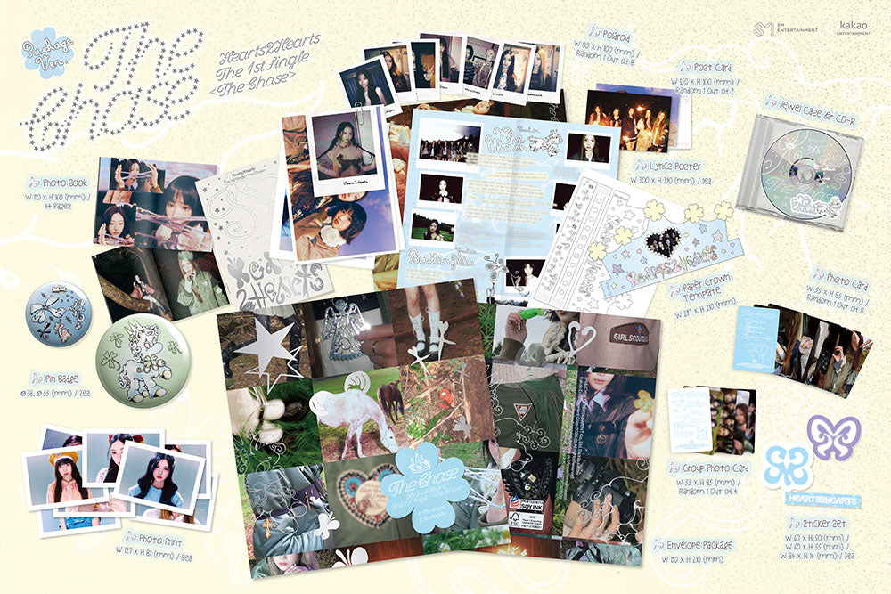 HEARTS2HEARTS - THE CHASE (1ST SINGLE ALBUM)