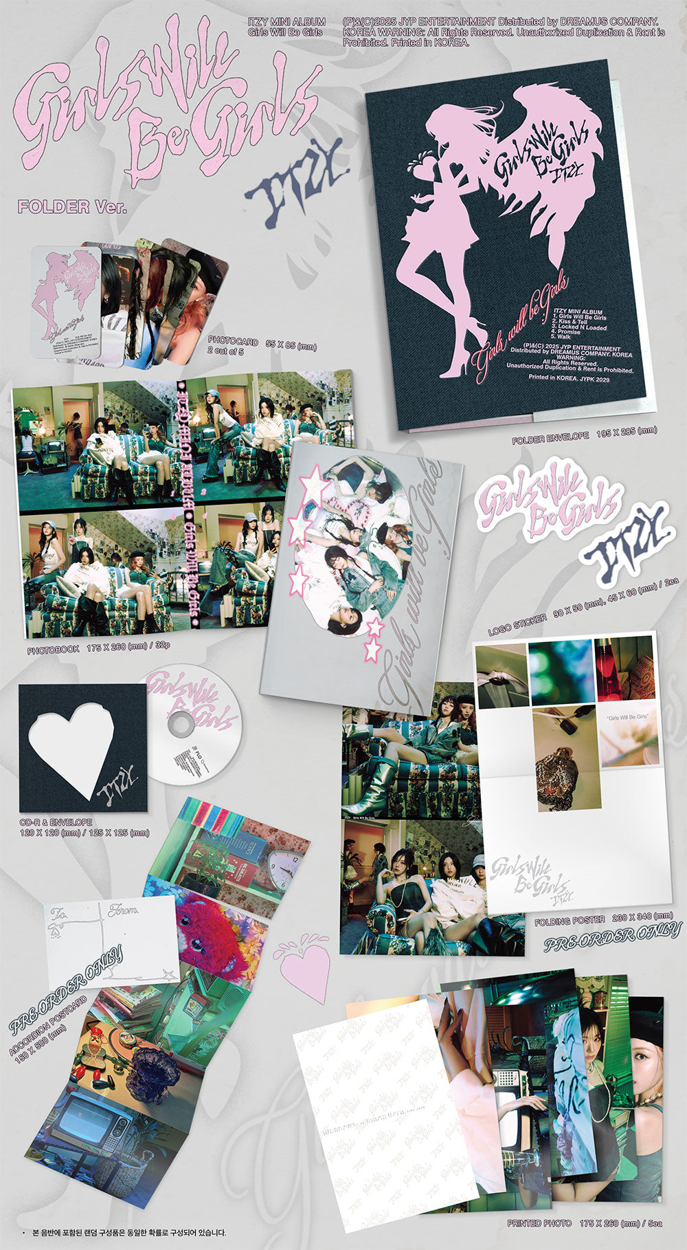 ITZY - GIRLS WILL BE GIRLS (FOLDER VER.)