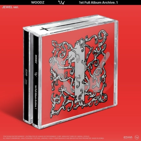 PRE-ORDER] WOODZ - 1ST FULL ALBUM [ARCHIVE. 1] (JEWEL VERSION