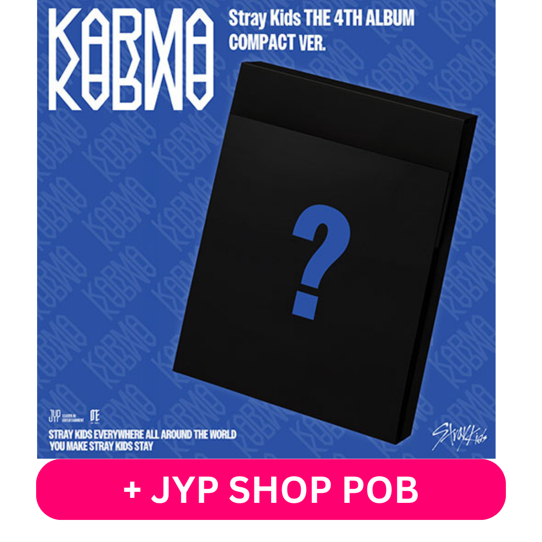 STRAY KIDS - KARMA (COMPACT VER.) + JYP SHOP POB PHOTOCARD