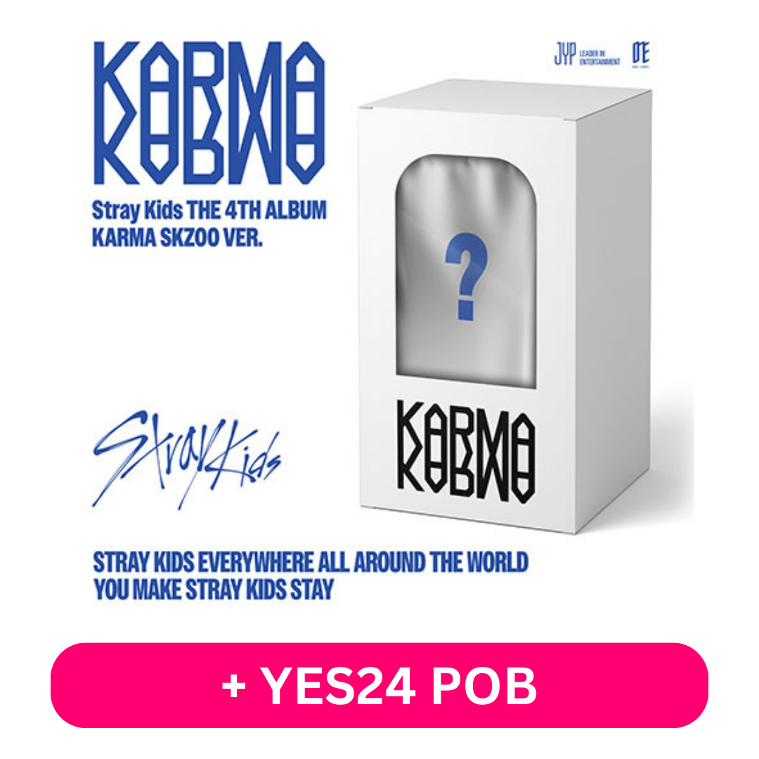 STRAY KIDS - KARMA (SKZOO VER.) + YES24 POB PHOTOCARD