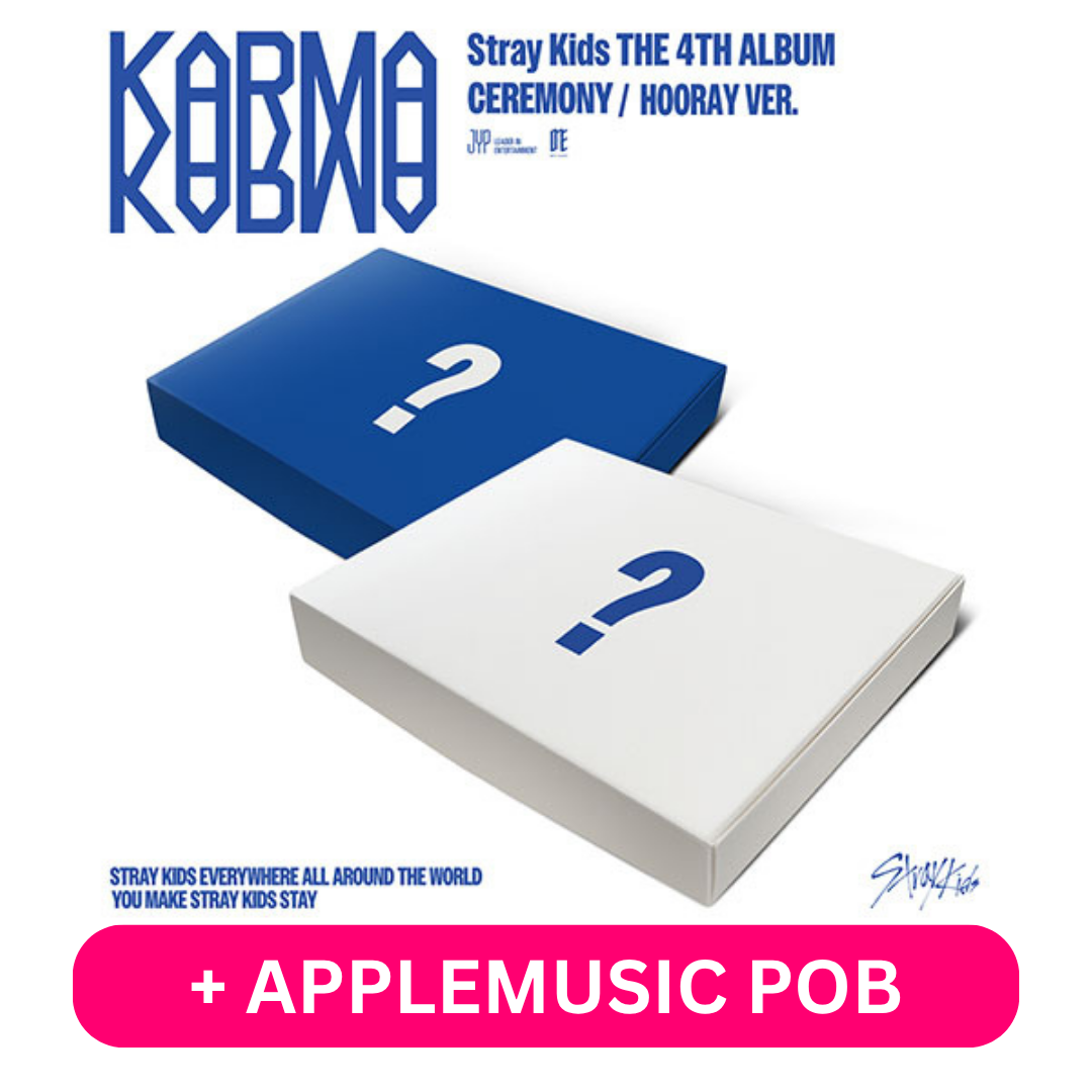 STRAY KIDS - KARMA (STANDARD VER.) + APPLEMUSIC POB PHOTOCARD