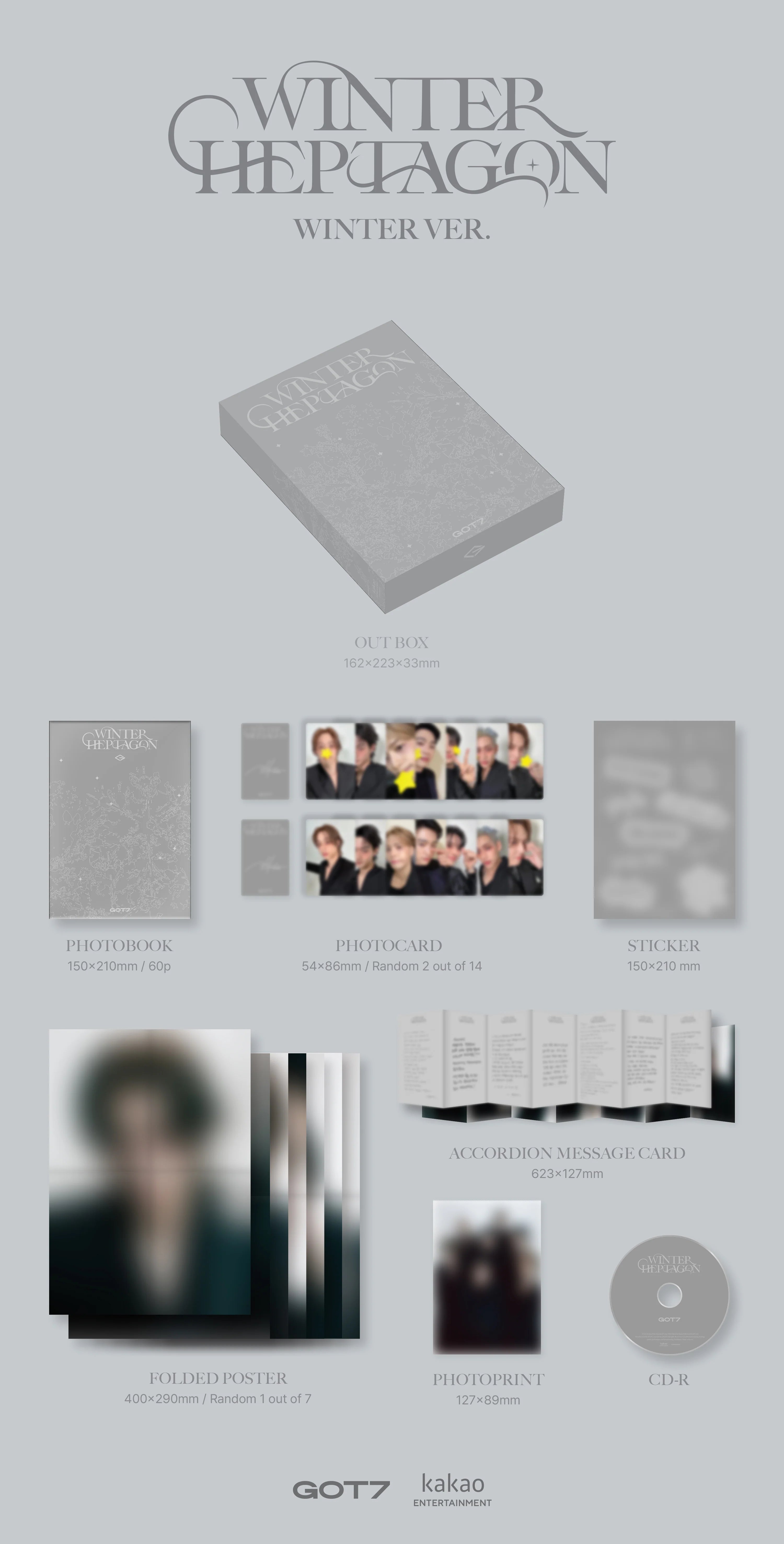 GOT7 - WINTER HEPTAGON (MINI ALBUM)