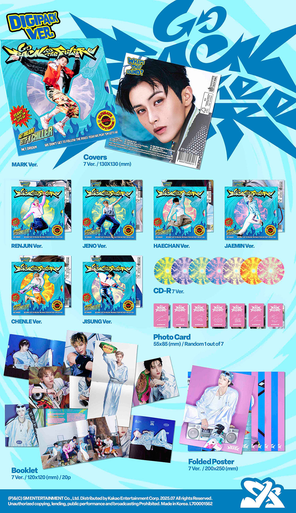 NCT DREAM - GO BACK TO THE FUTURE (DIGIPACK VER.)