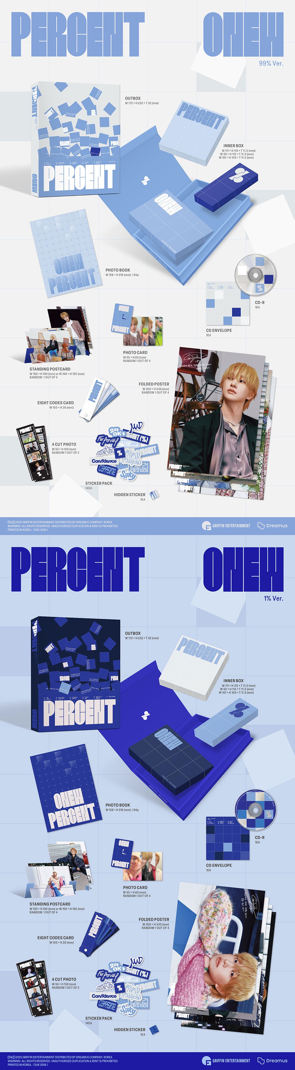 ONEW (SHINEE) - PERCENT (PHOTOBOOK VER.)