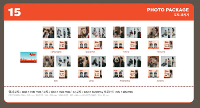 ATEEZ - ANITEEZ IN TREASURE - PHOTO PACKAGE