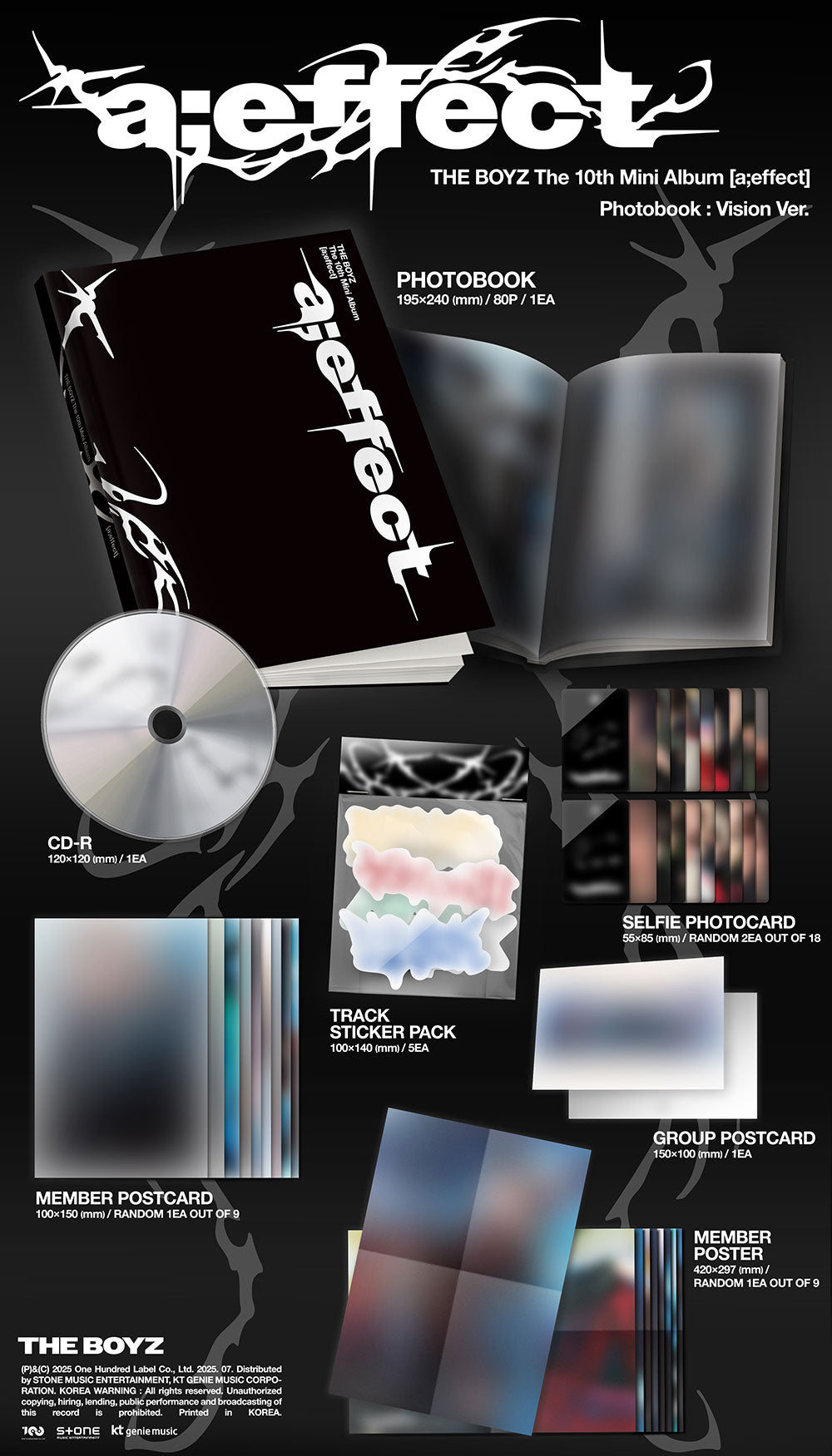 THE BOYZ - a;effect (10TH MINI ALBUM)