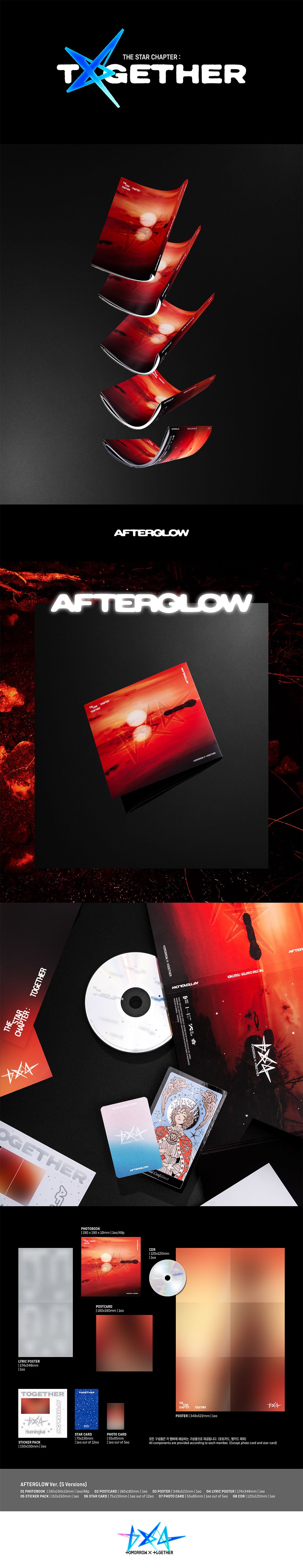 TOMORROW X TOGETHER (TXT) - THE STAR CHAPTER : TOGETHER (AFTERGLOW VER.)