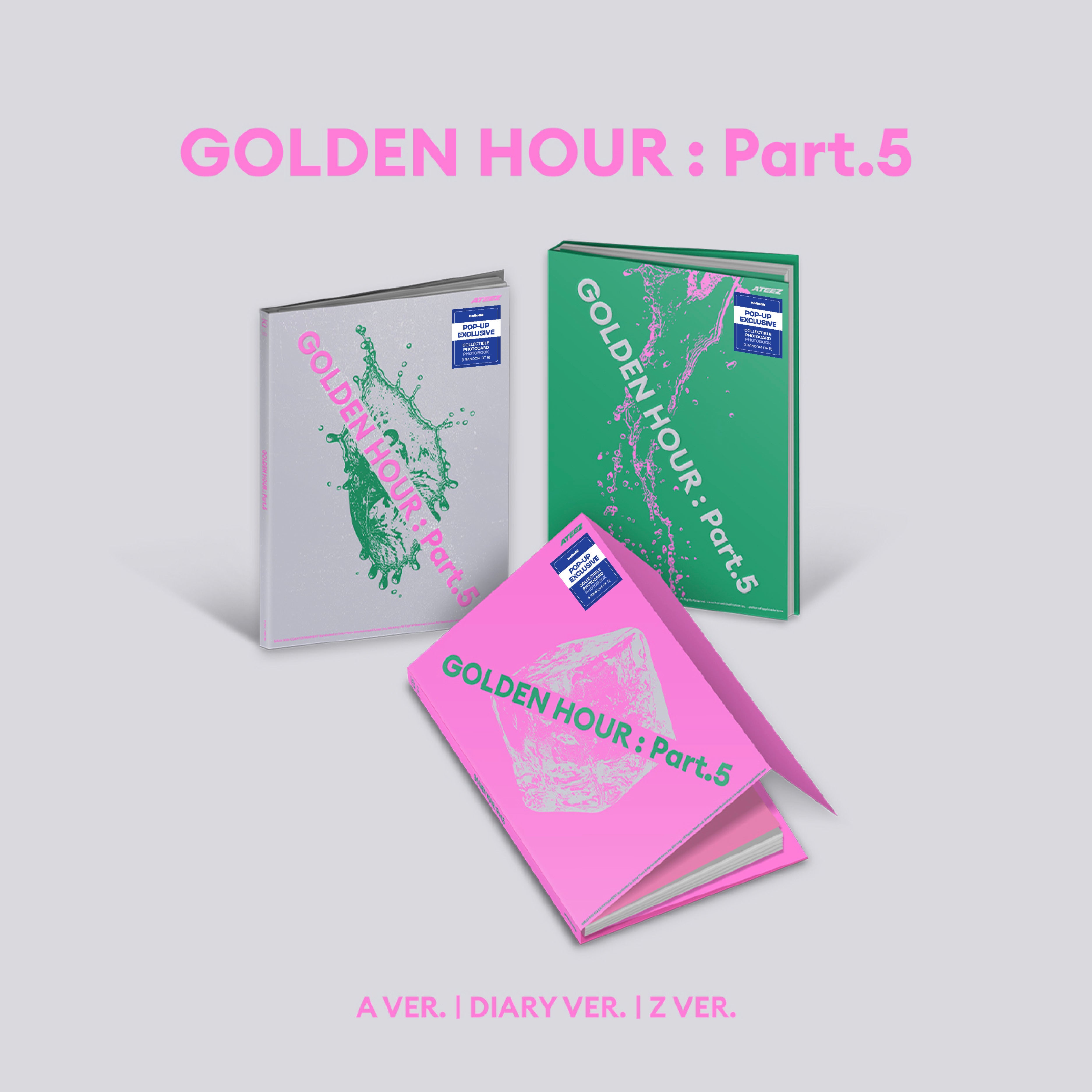 ATEEZ - GOLDEN HOUR : Part.5 - POP-UP Exclusive – TOKKI-SHOP