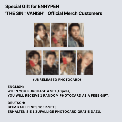 ENHYPEN - LUCKY DRAW CAN BADGE (Random) (Weverse shop POB)