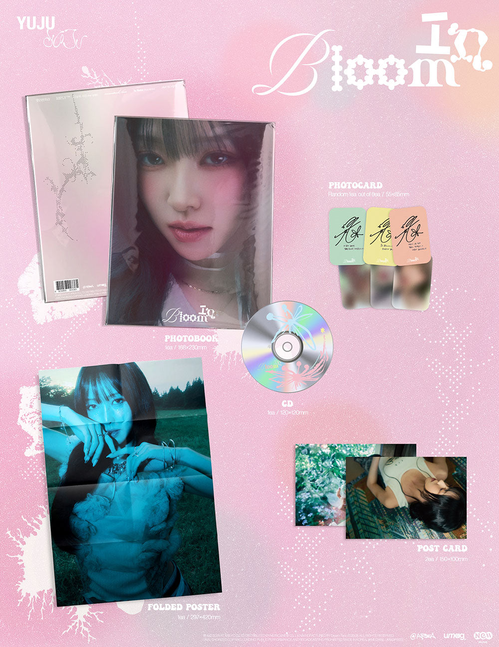 YUJU - IN BLOOM (3RD MINI ALBUM)