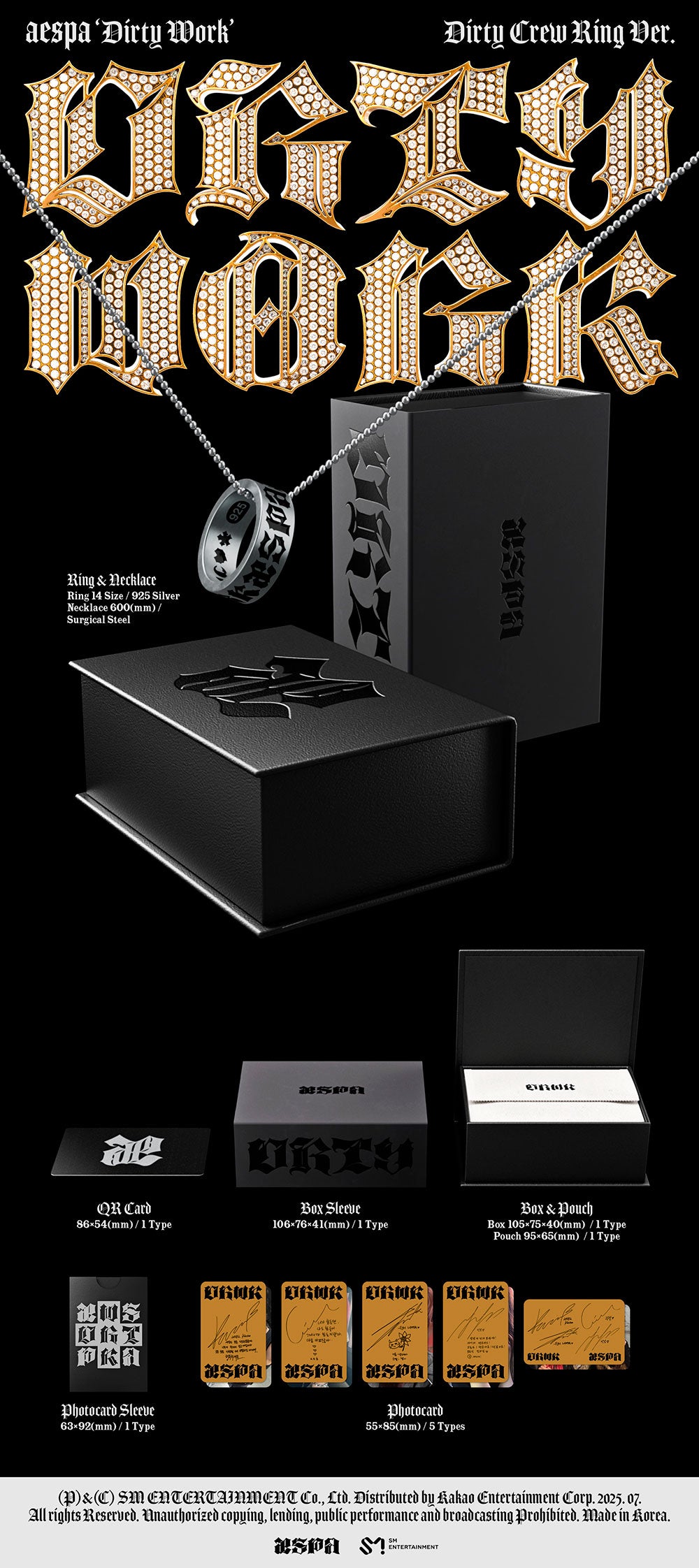 AESPA - DIRTY WORK (DIRTY CREW RING VER.)