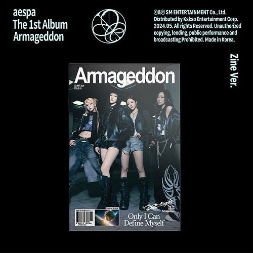 aespa armageddon cdp ver 完売品 AESPA - ARMAGEDDON (THE 1ST ALBUM) CDP VER.