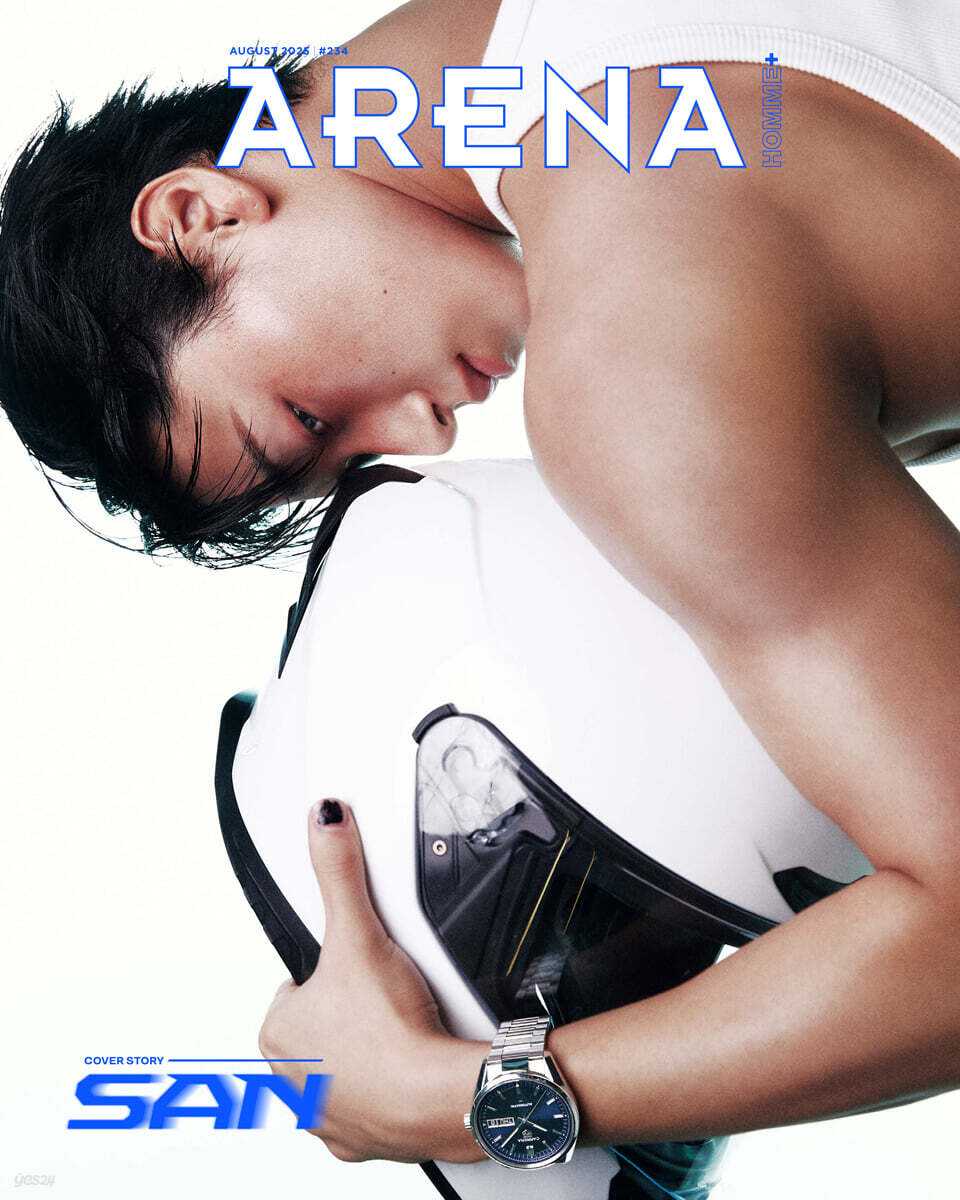 SAN (ATEEZ) - ARENA MAGAZINE 08.2025