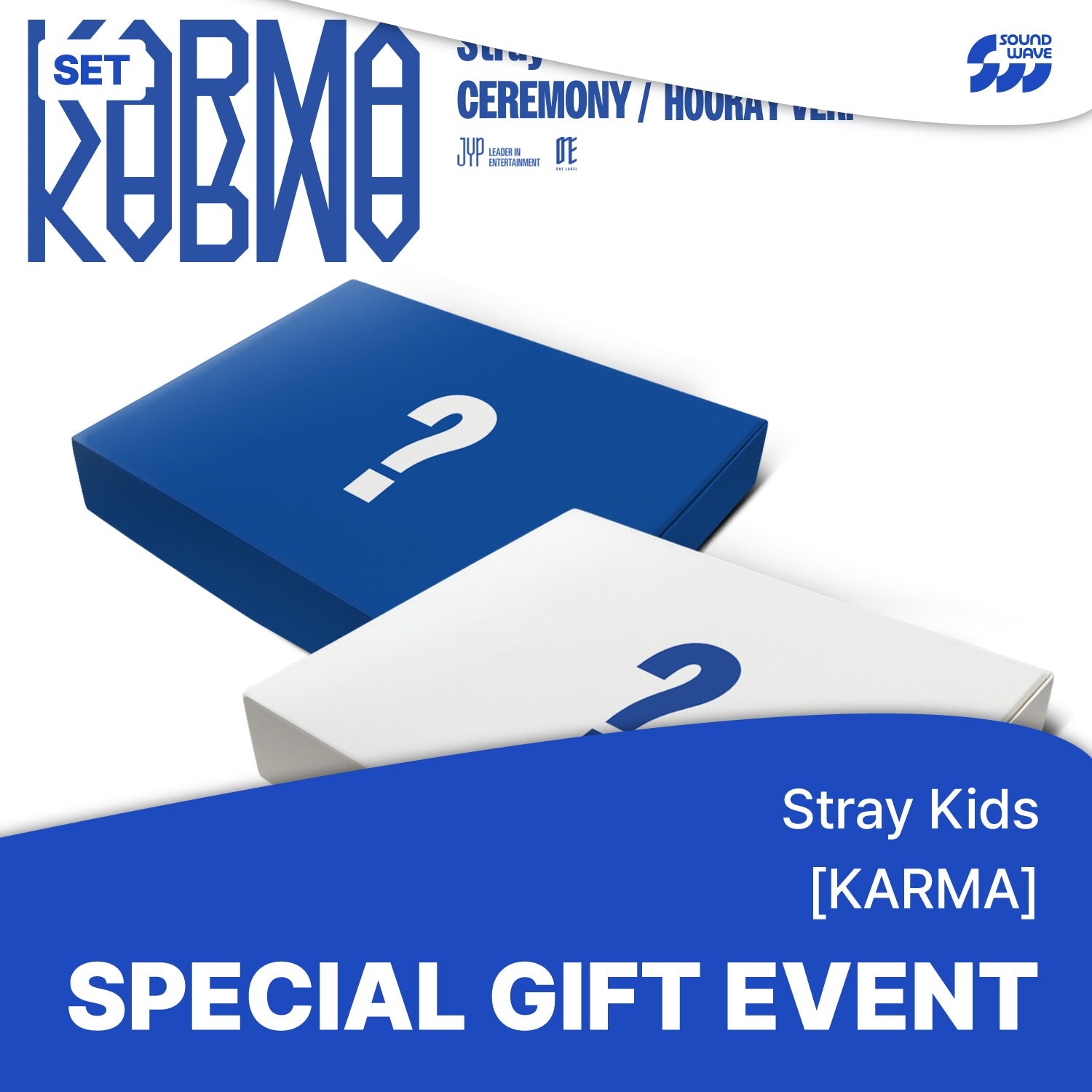 STRAY KIDS - KARMA (STANDARD VER.) + SOUNDWAVE POB PHOTOCARD
