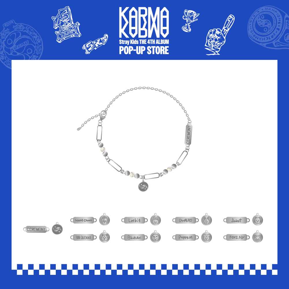 STRAY KIDS - KARMA POP-UP MD SKZOO CEREMONY NECKLACE