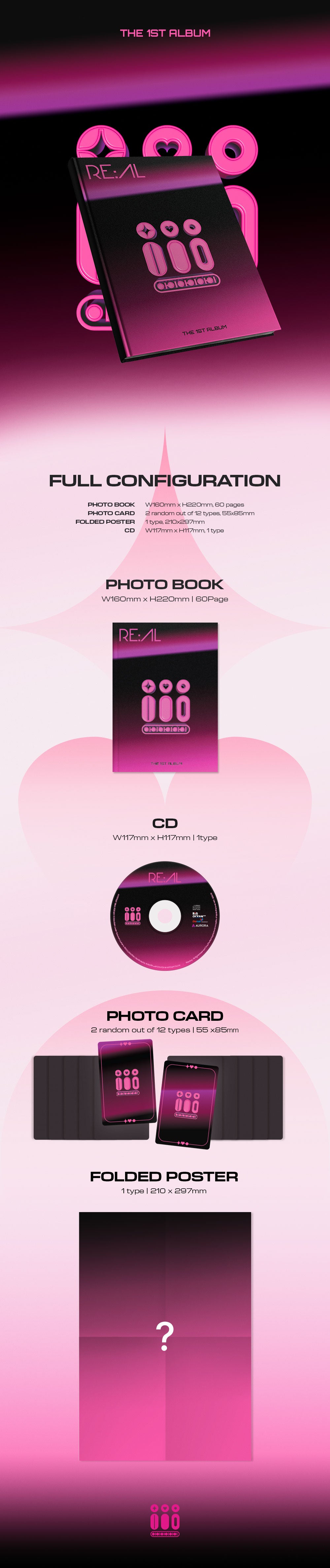 iii - RE:AL iii (1ST SINGLE ALBUM)